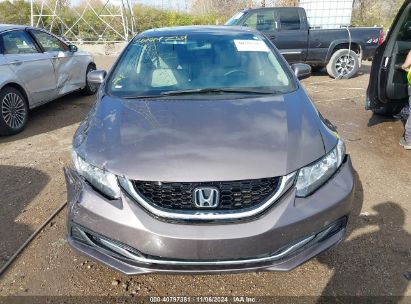 Lot #3035073433 2015 HONDA CIVIC EX