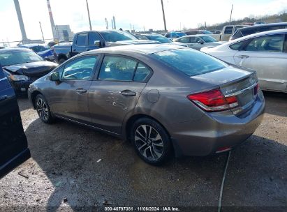 Lot #3035073433 2015 HONDA CIVIC EX