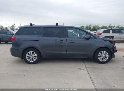 Lot #3051078966 2017 KIA SEDONA LX