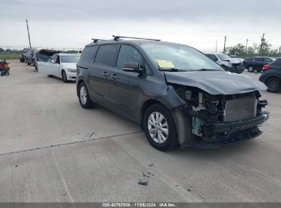 Lot #3051078966 2017 KIA SEDONA LX