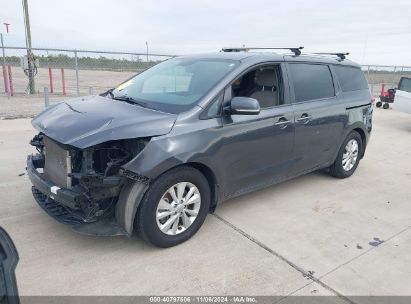 Lot #3051078966 2017 KIA SEDONA LX