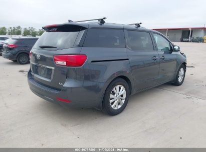 Lot #3051078966 2017 KIA SEDONA LX