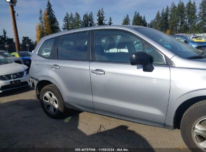 Lot #3035094845 2018 SUBARU FORESTER 2.5I