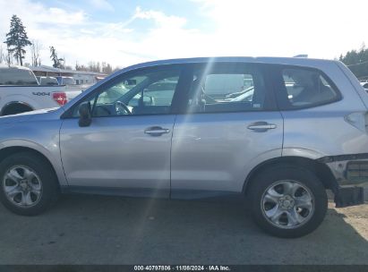 Lot #3035094845 2018 SUBARU FORESTER 2.5I