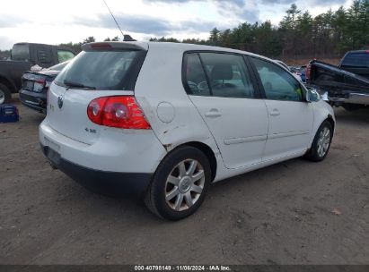 Lot #2992816419 2008 VOLKSWAGEN RABBIT S