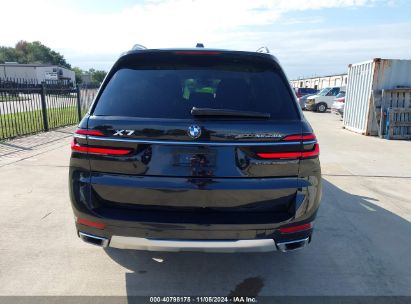 Lot #2992833611 2024 BMW X7 XDRIVE40I