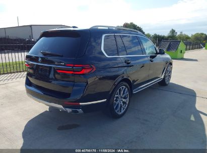 Lot #2992833611 2024 BMW X7 XDRIVE40I