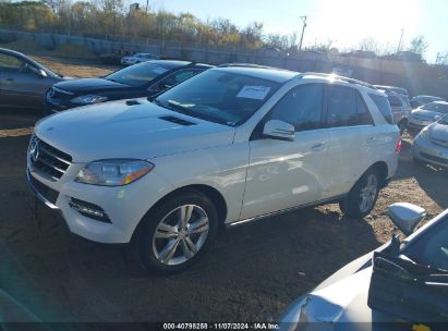 Lot #3056472854 2013 MERCEDES-BENZ ML 350 4MATIC