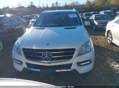 Lot #3056472854 2013 MERCEDES-BENZ ML 350 4MATIC