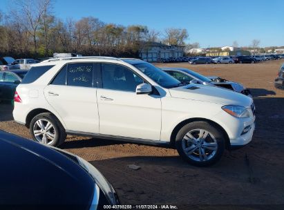 Lot #3056472854 2013 MERCEDES-BENZ ML 350 4MATIC