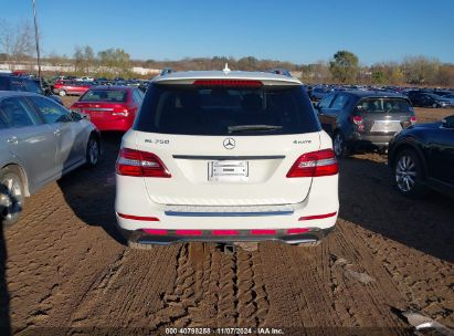 Lot #3056472854 2013 MERCEDES-BENZ ML 350 4MATIC