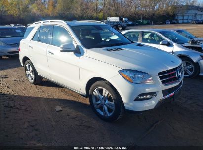 Lot #3056472854 2013 MERCEDES-BENZ ML 350 4MATIC