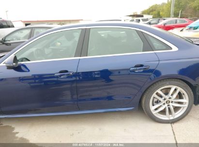 Lot #2992828997 2024 AUDI A4 PREMIUM PLUS 45 TFSI S LINE QUATTRO S TRONIC