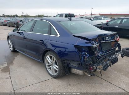 Lot #2992828997 2024 AUDI A4 PREMIUM PLUS 45 TFSI S LINE QUATTRO S TRONIC