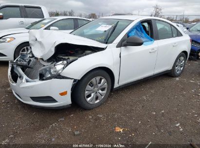 Lot #3035073402 2014 CHEVROLET CRUZE LS AUTO