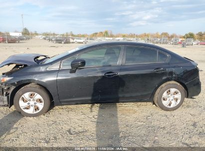 Lot #2992821381 2015 HONDA CIVIC LX