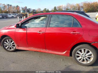 Lot #3035073381 2010 TOYOTA COROLLA S