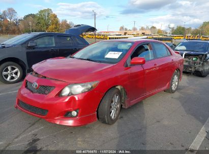 Lot #3035073381 2010 TOYOTA COROLLA S