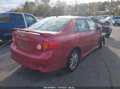 Lot #3035073381 2010 TOYOTA COROLLA S