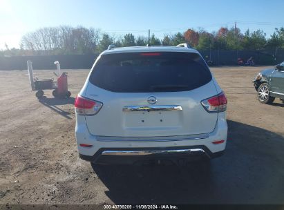 Lot #3042569584 2015 NISSAN PATHFINDER PLATINUM