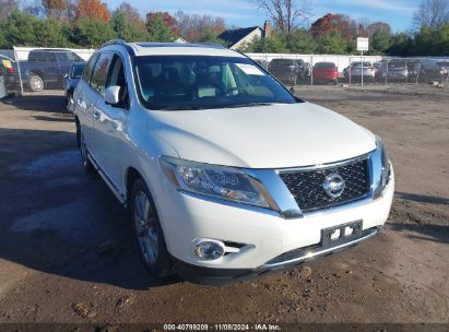 Lot #3042569584 2015 NISSAN PATHFINDER PLATINUM