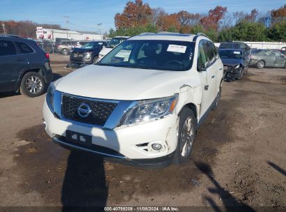 Lot #3042569584 2015 NISSAN PATHFINDER PLATINUM