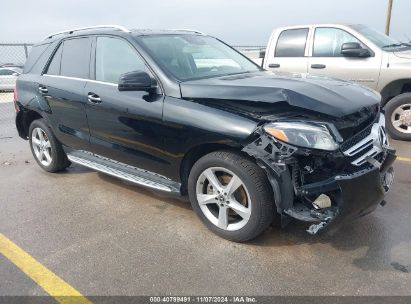 Lot #3050083742 2018 MERCEDES-BENZ GLE 350