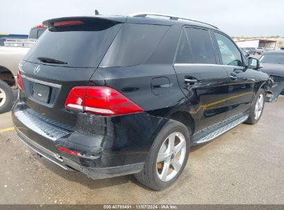 Lot #3050083742 2018 MERCEDES-BENZ GLE 350