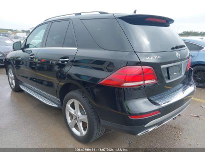 Lot #3050083742 2018 MERCEDES-BENZ GLE 350