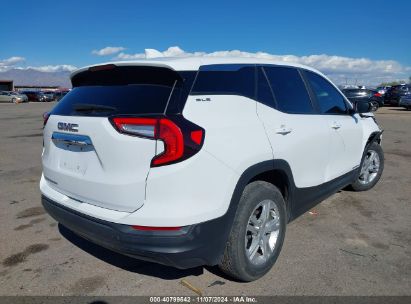 Lot #3035089477 2022 GMC TERRAIN FWD SLE