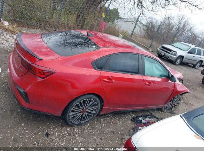 Lot #3053063037 2021 KIA FORTE GT