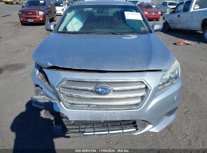 Lot #2995294471 2015 SUBARU LEGACY 2.5I PREMIUM