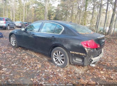 Lot #2995294461 2007 INFINITI G35X