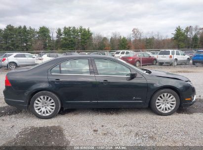 Lot #3037545156 2010 FORD FUSION HYBRID