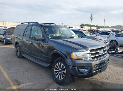 Lot #3056472810 2016 FORD EXPEDITION EL XLT