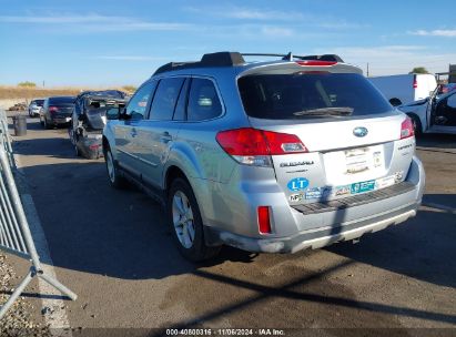 Lot #3035094827 2013 SUBARU OUTBACK 2.5I LIMITED