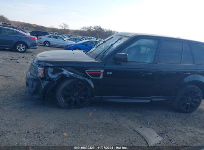 Lot #3051083822 2013 LAND ROVER RANGE ROVER SPORT SUPERCHARGED