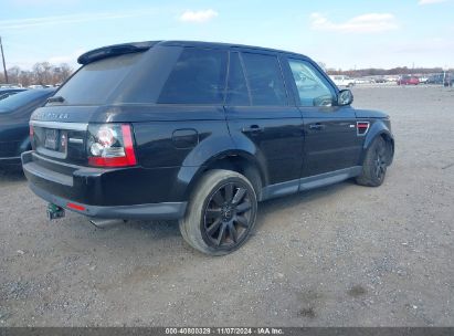 Lot #3051083822 2013 LAND ROVER RANGE ROVER SPORT SUPERCHARGED