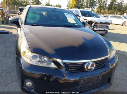 Lot #2992835290 2012 LEXUS CT 200H PREMIUM