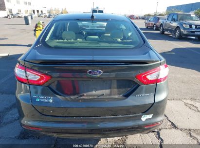 Lot #2992832313 2015 FORD FUSION ENERGI TITANIUM