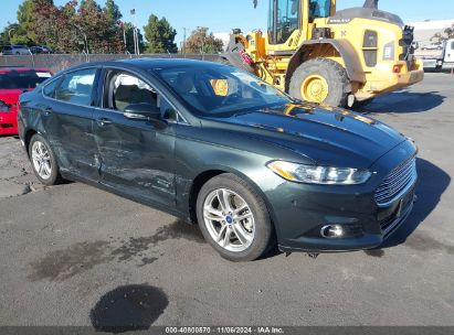 Lot #2992832313 2015 FORD FUSION ENERGI TITANIUM