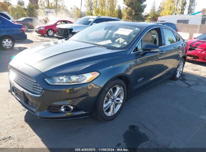 Lot #2992832313 2015 FORD FUSION ENERGI TITANIUM