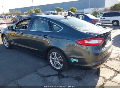 Lot #2992832313 2015 FORD FUSION ENERGI TITANIUM