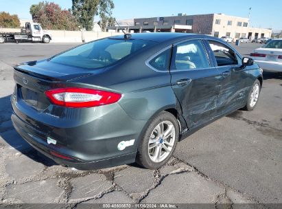 Lot #2992832313 2015 FORD FUSION ENERGI TITANIUM