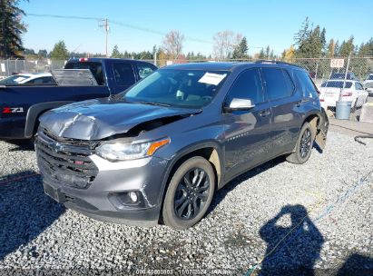 Lot #2992835282 2020 CHEVROLET TRAVERSE AWD RS