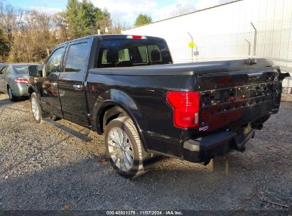 Lot #2995294435 2020 FORD F-150 LIMITED