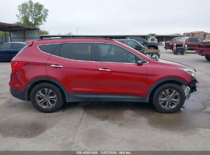 Lot #3021955408 2014 HYUNDAI SANTA FE SPORT 2.4L