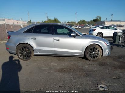 Lot #2992832308 2017 AUDI A3 2.0T PREMIUM