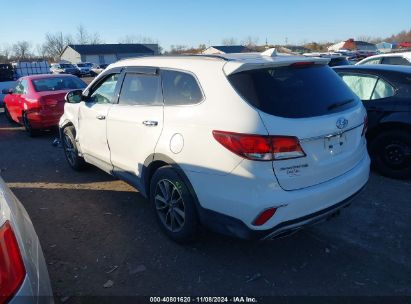 Lot #3042569560 2017 HYUNDAI SANTA FE SE