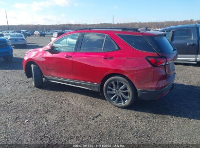 Lot #3037525713 2023 CHEVROLET EQUINOX AWD RS